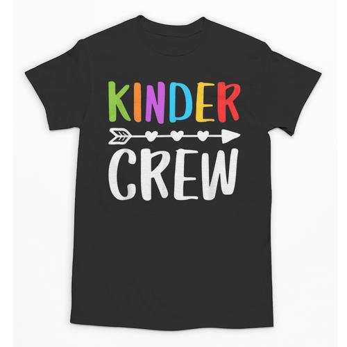 Kinder Crew Shirt Kindergarten Boy Girl Student Teacher Unisex T-Shirt - teacherstshirts.com