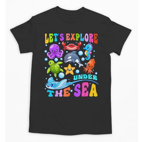 Let's Explore Under The Sea Back To School Student Teacher Unisex T-Shirt - teacherstshirts.com AU