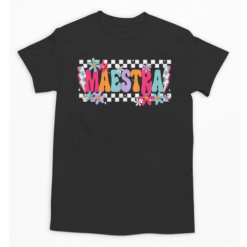 Maestra Teacher Spanish Back To School First Day Of School Unisex T-Shirt - teacherstshirts.com DE