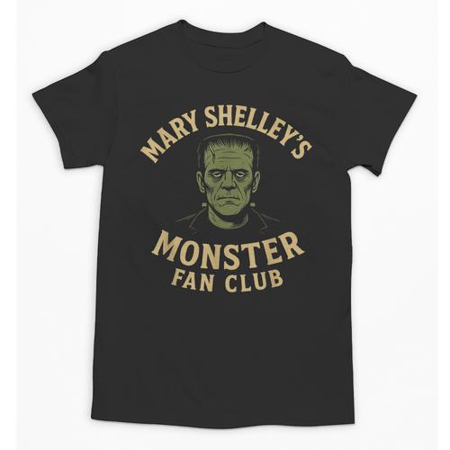 Mary Shelley's Monster Fan Club Gothic Horror Parody Unisex T-Shirt - Bostonterriersmerch.com