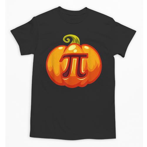 Math Teacher Halloween Costume Pumpkin Pi Pun Pie Men Unisex T-Shirt - teacherstshirts.com AU