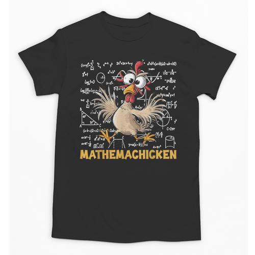 Mathemachicken Chicken Math Teacher Back To School Unisex T-Shirt - teacherstshirts.com