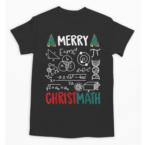 Merry Christmath – Math Christmas For Math Teacher For Men Women Kids Unisex T-Shirt - teacherstshirts.com AU