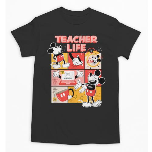 Mickey Mouse Teacher Life Unisex T-Shirt - teacherstshirts.com