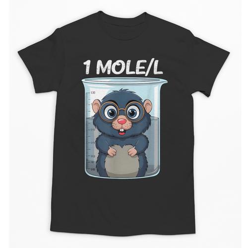 Mole Chemistry Chemist Student Science Teacher Unisex T-Shirt - teacherstshirts.com