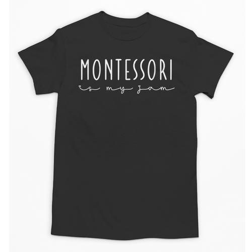 Montessori Is My Jam Team Montessori Teacher Squad Unisex T-Shirt - teacherstshirts.com DE