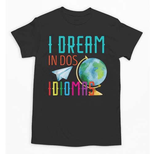 Multilingual Teacher In Dos Idiomas Linguist Language Unisex T-Shirt - teacherstshirts.com