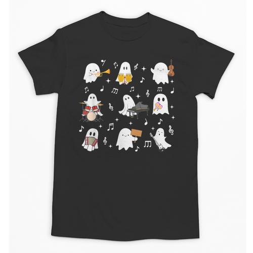 Music Teacher Halloween Music Teacher Education Unisex T-Shirt - teacherstshirts.com AU