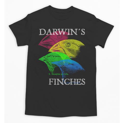 Nerdy Darwin's Finches Evolution Science Biology Teacher Unisex T-Shirt - teacherstshirts.com AU