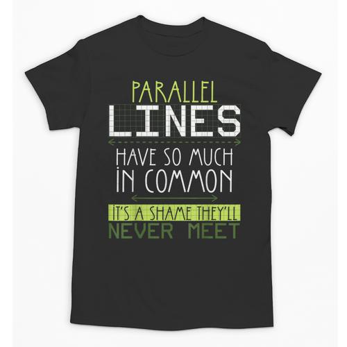 Nerdy Math Lovers Geometry Pun Mathematics Teachers Unisex T-Shirt - teacherstshirts.com DE