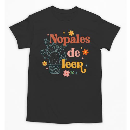 Nopales De Leer Spanish Teacher Maestra Cactus Bilingual Unisex T-Shirt - teacherstshirts.com DE