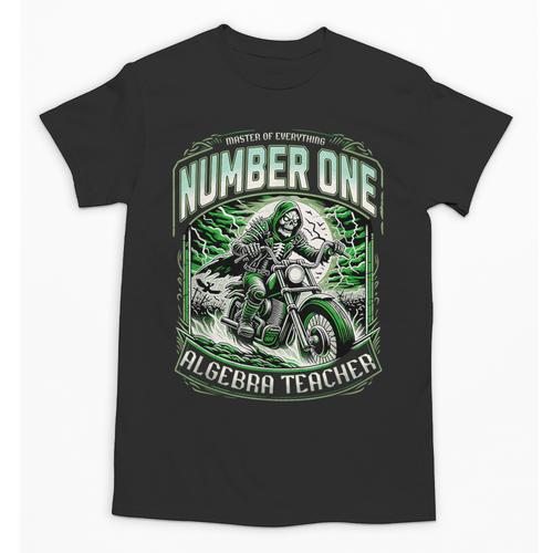 Number One Algebra Teacher 1 Career s Unisex T-Shirt - teacherstshirts.com AU
