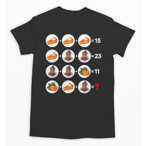 Order Of Operations Math Quiz Game Teacher Thanksgiving Unisex T-Shirt - teacherstshirts.com AU