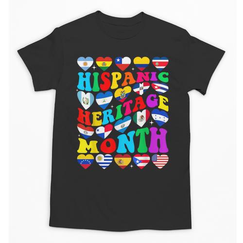Hispanic Heritage Month 2025 Latino Puerto Rico Teacher Kids Unisex T-Shirt - teacherstshirts.com DE
