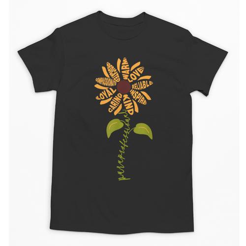 Paraprofessional Para Sunflower Teacher Back To School Unisex T-Shirt - teacherstshirts.com DE