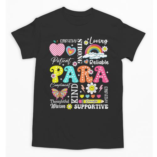 Paras Make It Possible Paraprofessional Paraeducator Teacher Unisex T-Shirt - teacherstshirts.com CA