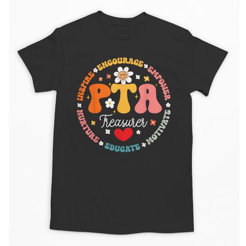Parents Teacher Association Team Supporter PTA Treasurer For Men Women Girls Kids Unisex T-Shirt - teacherstshirts.com DE