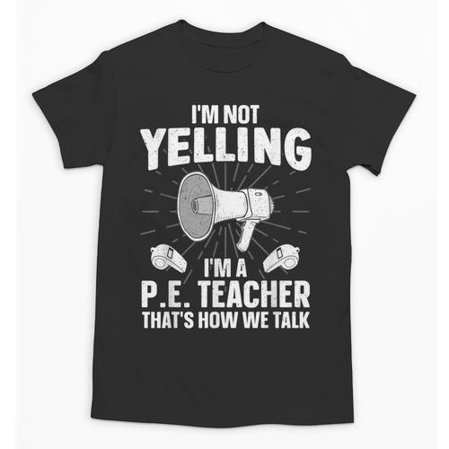 PE Teacher Art For Men Women Gym Teacher Physical Education Unisex T-Shirt - teacherstshirts.com DE