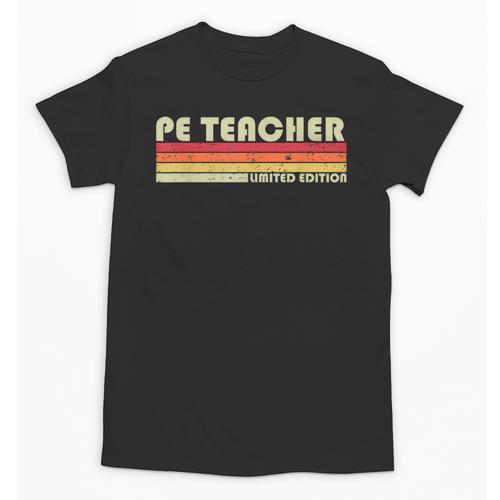 PE TEACHER Job Title Profession Birthday Worker Idea Unisex T-Shirt - teacherstshirts.com AU