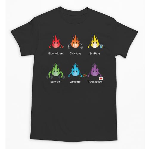 Periodic Elements Chemistry Lovers Science Teacher Unisex T-Shirt - teacherstshirts.com AU