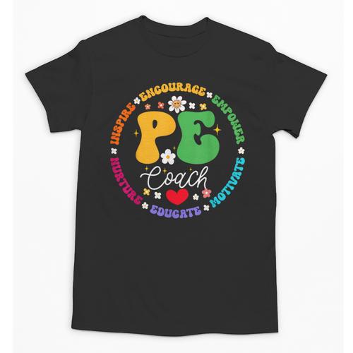 Physical Education PE Instructor Coach Teacher Gym Unisex T-Shirt - teacherstshirts.com AU