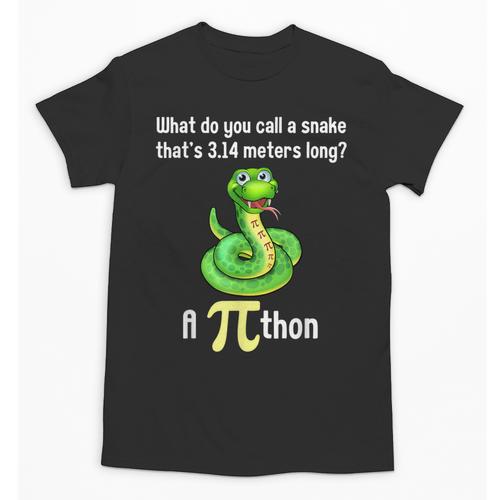 Pi Day Puns Pithon Math Teacher Jokes Women Men Kids Unisex T-Shirt - teacherstshirts.com DE