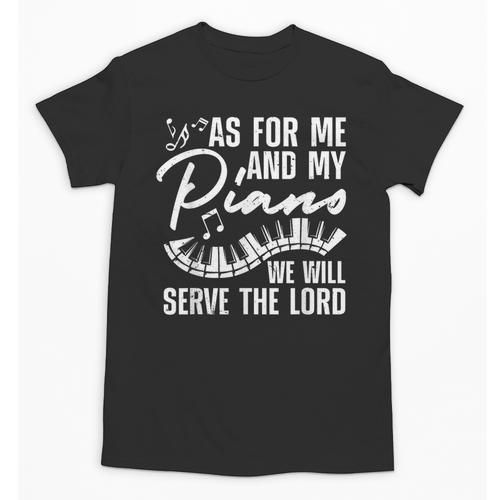 Piano Player Art For Men Women Pianist Piano Teacher Unisex T-Shirt - teacherstshirts.com UK