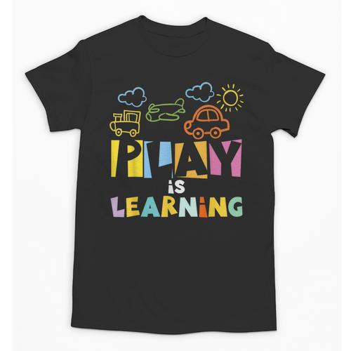 Play Is Learning Design T Designs For Teachers Preschool Unisex T-Shirt - teacherstshirts.com AU