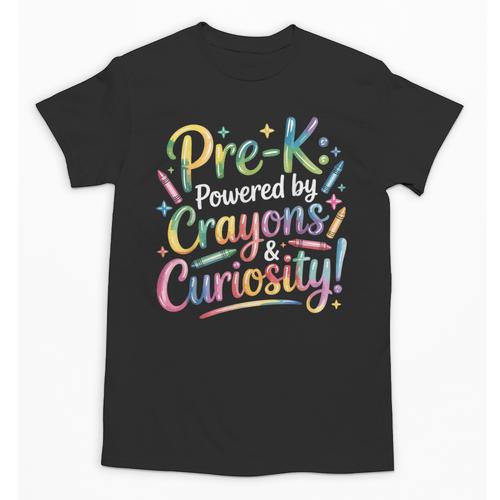 Pre-K Crayons & Curiosity Preschool Teachers Life Tie Dye Unisex T-Shirt - teacherstshirts.com