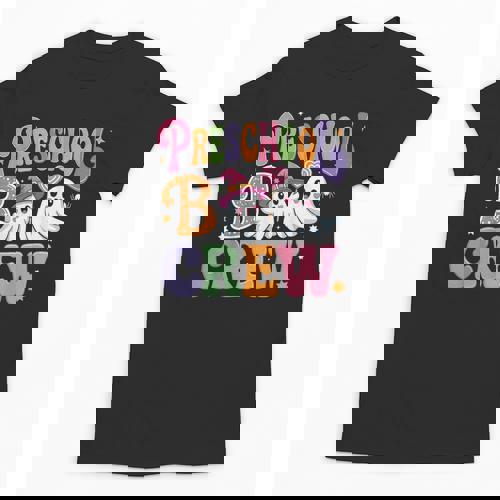 Preschool Boo Crew Preschool Teacher Student Halloween Unisex T-Shirt - teacherstshirts.com