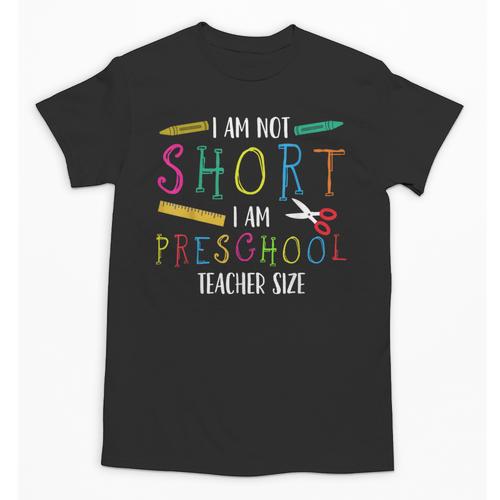 Preschool Teacher Short Pre-K Teacher Unisex T-Shirt - teacherstshirts.com UK