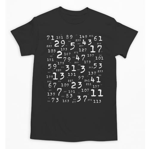 PrimNumbers Teacher Nerd Science Student Logic Math Unisex T-Shirt - teacherstshirts.com