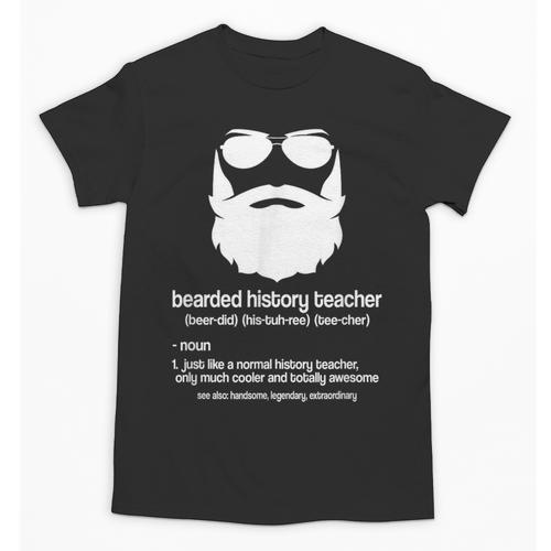 Professor Ancient Teaching Education Bearded History Teacher Unisex T-Shirt - teacherstshirts.com