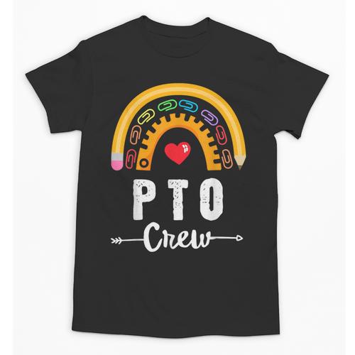 PTO Crew Parent School Volunteer Board Mom Parent Teacher Unisex T-Shirt - teacherstshirts.com AU