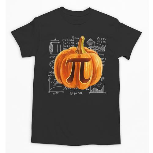 Pumpkin Pie Halloween Thanksgiving Math Teacher Pi Day Unisex T-Shirt - teacherstshirts.com AU