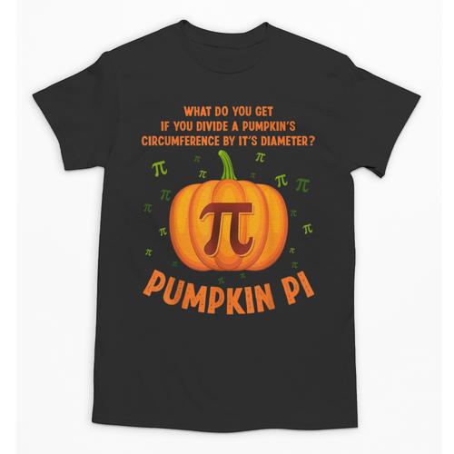 Pumpkin Pie Pi Math Teacher Shirt Halloween Men Adult Unisex T-Shirt - teacherstshirts.com CA