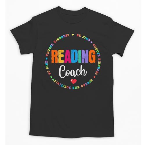 Reading Coach Teacher Interventionist Specialist Literacy Unisex T-Shirt - teacherstshirts.com