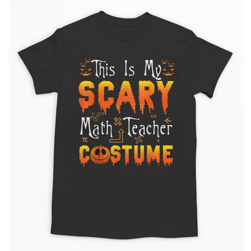 This Is My Scary Math Teacher Costume Halloween Unisex T-Shirt - teacherstshirts.com DE