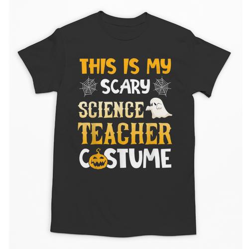 This Is My Scary Science Teacher Halloween Costumes Men Women Kids Unisex T-Shirt - teacherstshirts.com DE