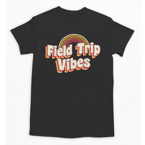 School Bus Trip Vibes Students Teachers Students Field Trip For Men Women Kids Unisex T-Shirt - teacherstshirts.com UK