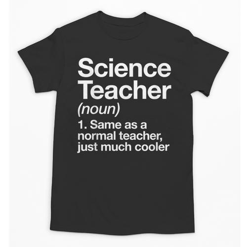 Science Teacher Definition Back To School First Day Unisex T-Shirt - teacherstshirts.com AU