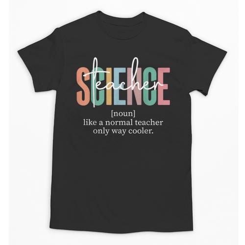 Science Teacher Definition For Women & Men Unisex T-Shirt - teacherstshirts.com AU