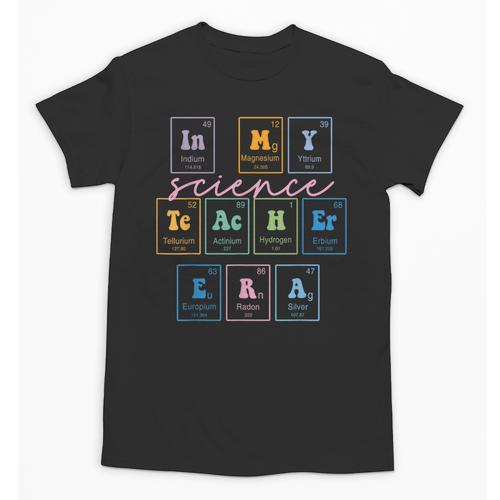 In My Science Teacher Era Science Teacher Unisex T-Shirt - teacherstshirts.com