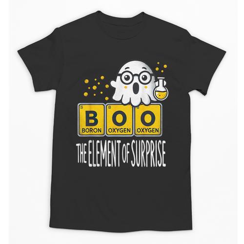 Science Teacher Halloween Elements Of Surprise Chemistry Unisex T-Shirt - teacherstshirts.com UK