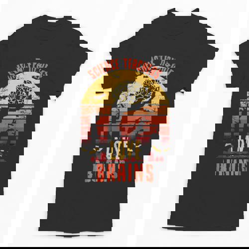 Science Teachers Love Brains Teachers Halloween Unisex T-Shirt - teacherstshirts.com