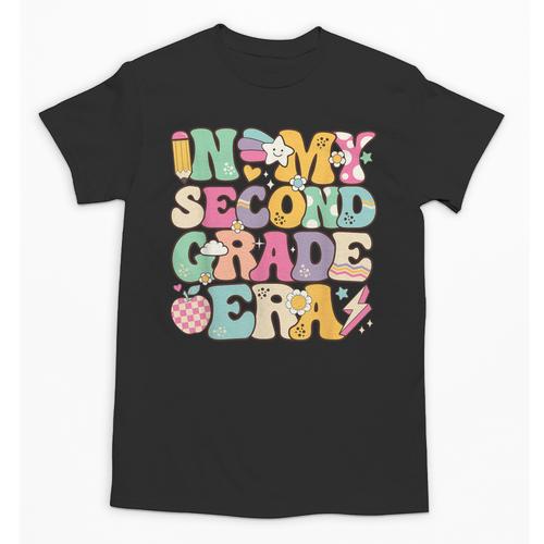 In My Second Grade Era Girl Back To School 2nd Grade Teacher Unisex T-Shirt - teacherstshirts.com AU