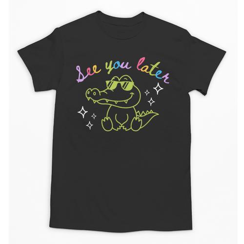 See You Later Teacher Summer Alligator Last Day Of School Unisex T-Shirt - teacherstshirts.com UK