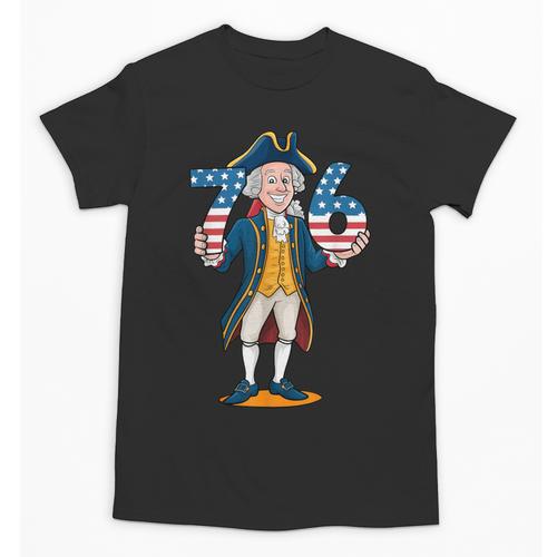 Six Seven 6 7 7 6 George Washington Teacher American Unisex T-Shirt - teacherstshirts.com AU