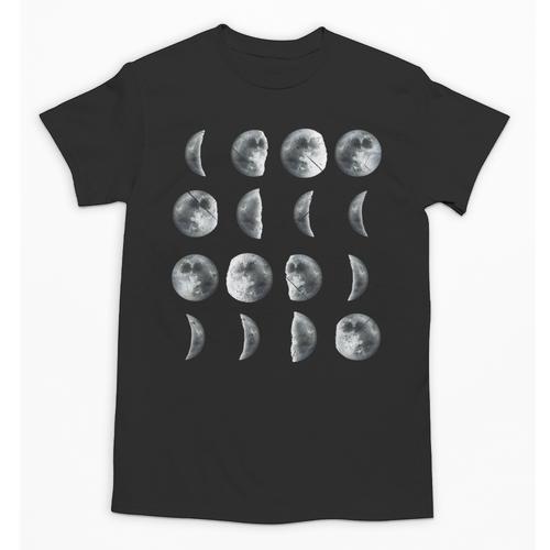 Space Science Student Teacher Leonard Moon Phases Men Women Kids Unisex T-Shirt - teacherstshirts.com AU