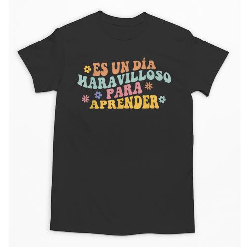 Spanish Teacher Dual Language Bilingual Teacher Cute Preppy Unisex T-Shirt - teacherstshirts.com DE